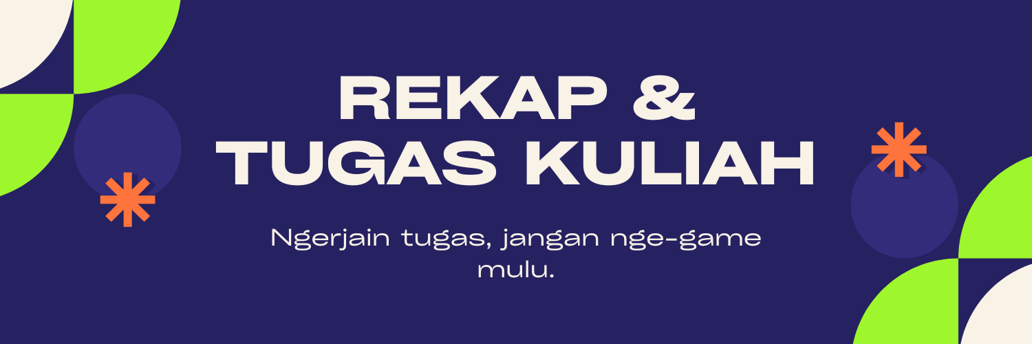 Rekap & Tugas Kuliah